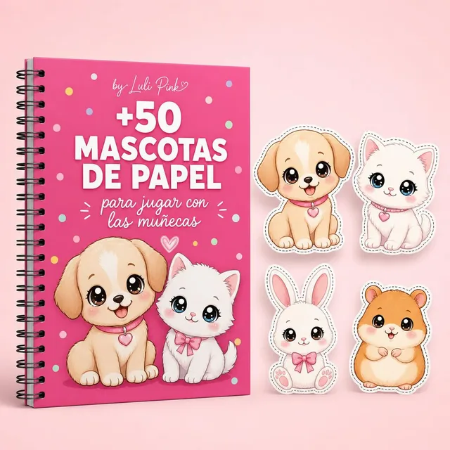 +50 Mascotas de Papel